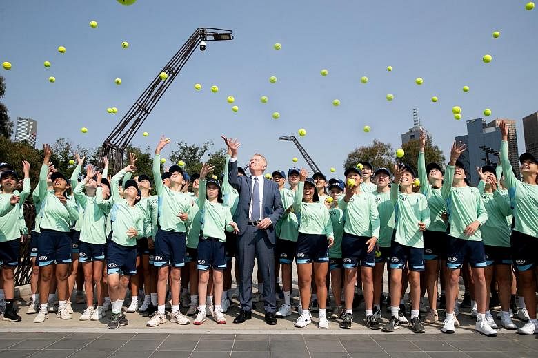 Tenis: Peningkatan besar dalam hadiah uang Australia Terbuka