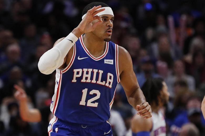 NBA: Tobias Harris, Ben Simmons memimpin Philadelphia 76ers atas Detroit Pistons yang terhuyung-huyung
