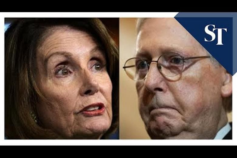 Mitch McConnell, Nancy Pelosi menggali kebuntuan atas persidangan Senat Trump