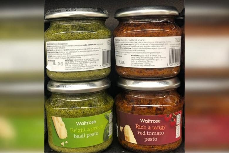 SFA menarik 2 produk pesto Waitrose karena alergen kacang yang tidak diumumkan