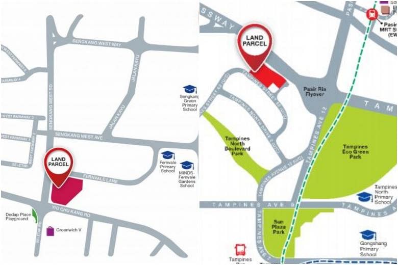 HDB pasang situs Sengkang dan Tampines untuk pengembangan kondominium eksekutif